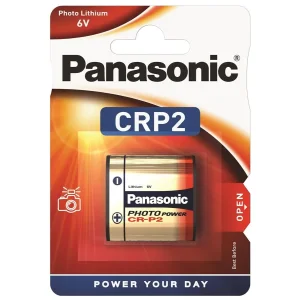 Батарейка Panasonic літієва CRP2 блістер, 1 шт., CR-P2L/1BP UA
